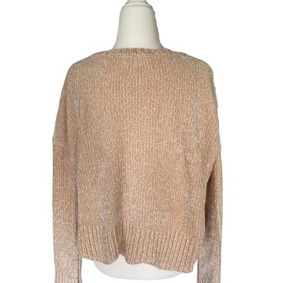 Altar'd State Cream Knit Sweater Size Medium - Picture 5 of 12